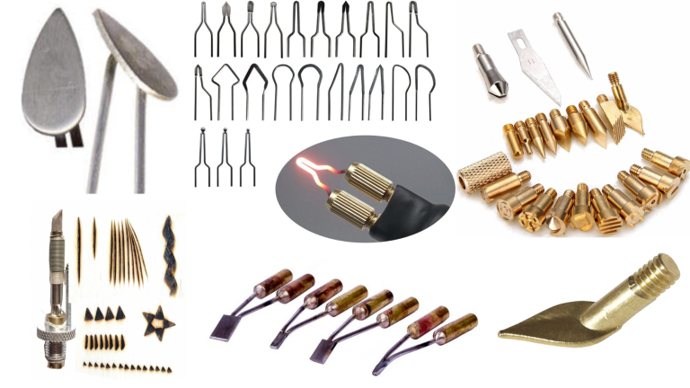 Les différentes pointes de pyrograveurs