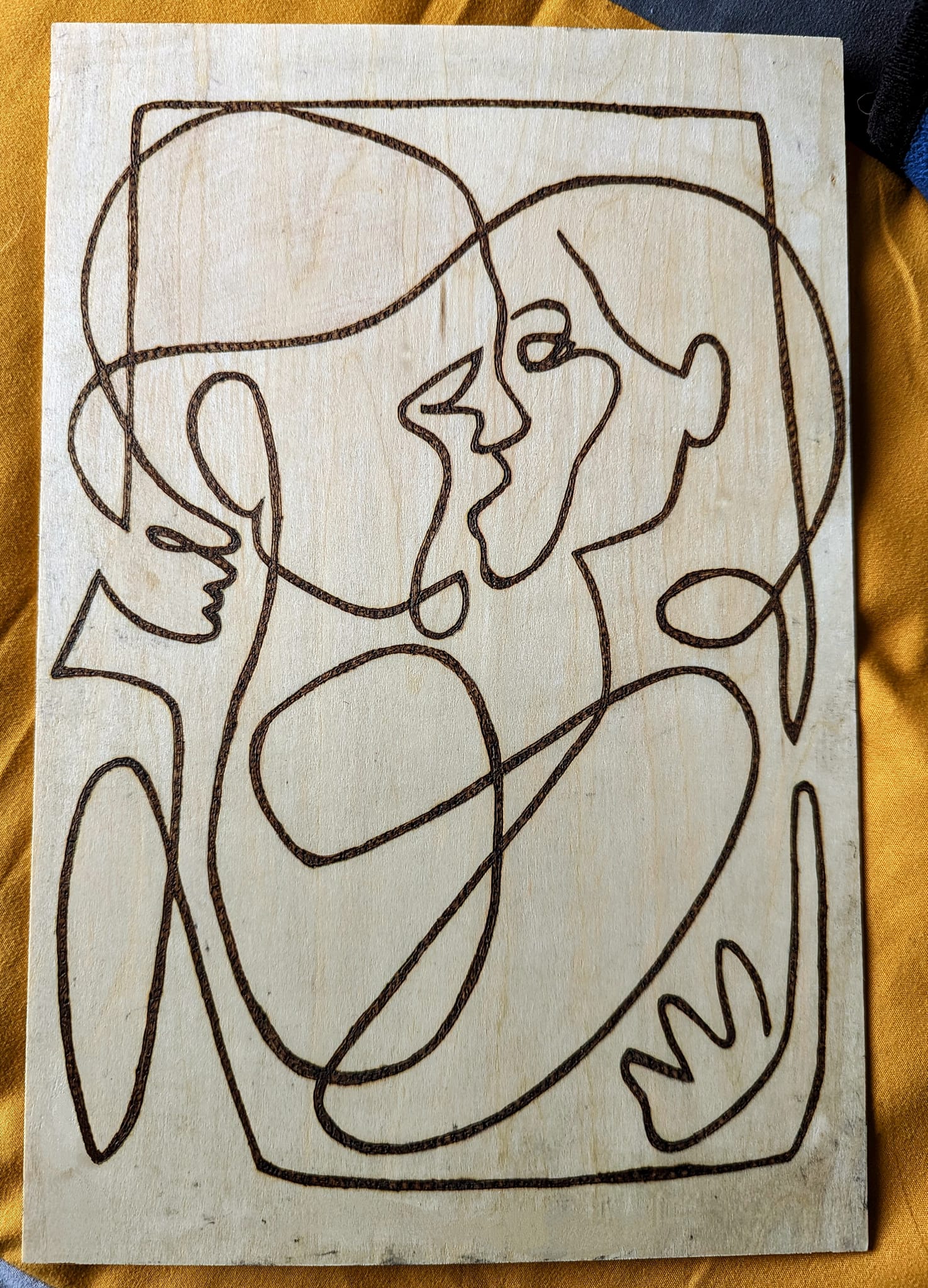Pyrochallenge - Août 2023 Récap - Apprendre la pyrogravure