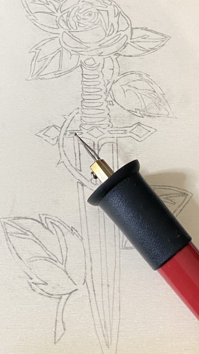 La pointe boule en pyrogravure : bien plus qu&rsquo;une pointe pour le pointillisme